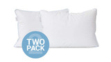 Set of Jacquard-Stripe Down Alternative Pillows