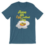 Retro Have an Egg-cellent day Short-Sleeve Unisex T-Shirt
