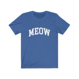Meow Shirt, Cat Lovers Language T-shirt