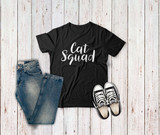 Cat Squad Shirt, Cat Crew Tee