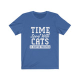 Time Spent With Cats Is Never Wasted Shirt