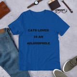 Cats Lover T-shirt (Ailurophile)