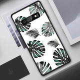 Tempered Glass Case For Samsung Galaxy S10 S9 S8 S20 Plus S10e S20 Ultra A51 A50 A71 A70 Shockproof Star Space Gradient Cover