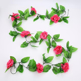 90cm Artificial Plants Wall Hanging Green Leaves