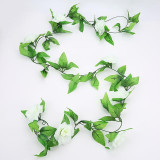 90cm Artificial Plants Wall Hanging Green Leaves