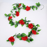 90cm Artificial Plants Wall Hanging Green Leaves
