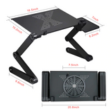 Adjustable Folding Aluminum Laptop Table Laptop Stand