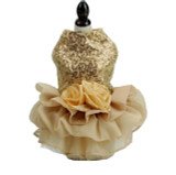 Pet dog Wedding dress