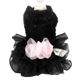Pet dog Wedding dress