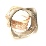 Tavara Marble Bangle Bracelet Set