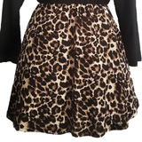 Alaina Leopard Print Mini Dress