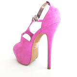 Jacklyn Lavender High Heel Sandals