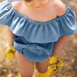 Infant Baby Girls Romper Jumpsuit Beach