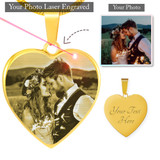 Personalize This Etched Heart Necklace!