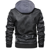 Casual Motorcycle PU Jacket Biker Leather Coats