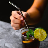 Eco Drink Stainless Steel Straw - Set of 100