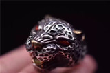 925 Native Jaguar Ring