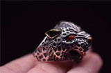925 Native Jaguar Ring