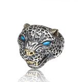 925 Native Jaguar Ring