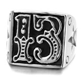 Lucky 13 Star Ring