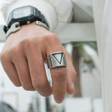 Geometric Triangle Ring