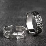 925 Hammered Ring