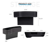 Luxury Car Seat Gap Filler Universal PU Leather Seat Gap Organizer