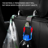 Car Seat Back Hook Universal Bling Car Seat Hanger Mount Clips Auto Accessories