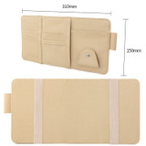 Car Sun Visor Organizer, Auto Interior Accessories Pocket Organizer |SEAMETAL
