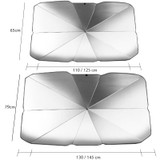 Car Windshield Sun Shade, Auto Front Window Sunshade Umbrella, Vehicle Interior Windshield Protection
