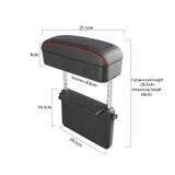Car Center Console Pad, Armrest Box Protector for Universal Auto, Seat Gap Organizer