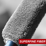 Car Wheel Cleaning Brush, Microfiber Wheel Rim Brush for Car Motorcycle Bike