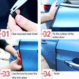 Car Door Edge Protectors Automotive Door Guard Strip Molding Trim 32ft