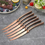 6Pcs Stainless Steel Steak Knives Set