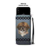 Tibetan Spaniel Puppy Phone Case Wallet