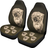 Bouvier des Flanders Car Seat Covers (Set of 2) - Tan