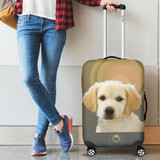 Golden Retriever Luggage Cover
