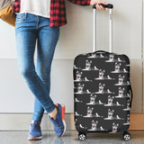 Siberian Husky Luggage Covers