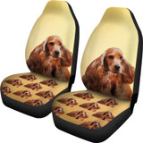 Cocker Spaniel Car Seat Cover (Set of 2)