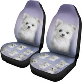 Maltese Car Seat Cover (Set of 2)