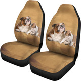 Bulldog Car Seat Cover (Set of 2)