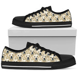 Golden Retriever Rustic Canvas Shoes