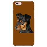 Pinscher Phone Case - Brown