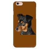 Pinscher Phone Case - Brown