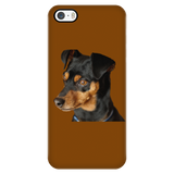 Pinscher Phone Case - Brown
