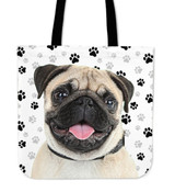 Pug Tote Bag