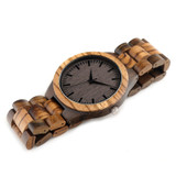 Men's Bamboo Quartz Watch