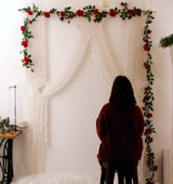 Boho Macrame Wall Hanging-Handmade Art-Woven Wall Hanging