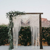 Macrame Curtains Shower Curtains Macrame Fabric Panels Curtains Door Window Curtain Doorway Curtain