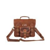 Mini Leather Satchel - Messenger Bag - Handbag
